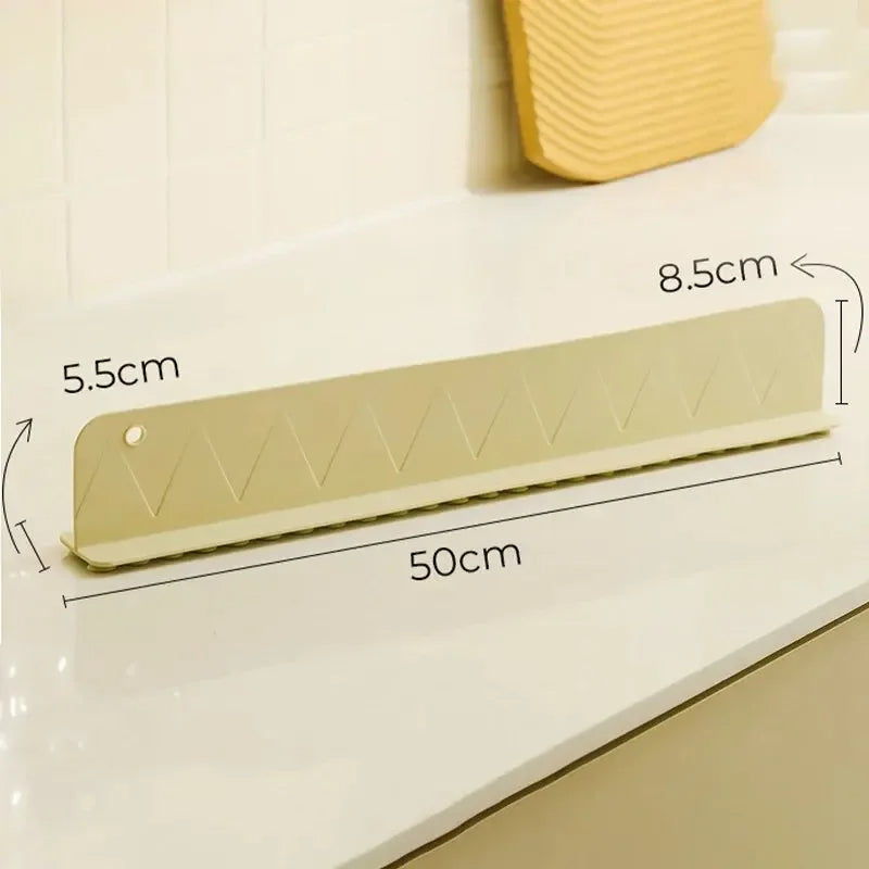 Suction Cup Silicone Splash Guard for Kitchen Sink