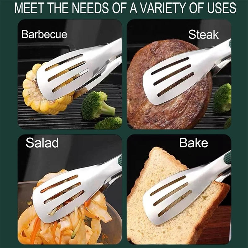 Heavy-Duty Cooking Tongs for Kitchen Use