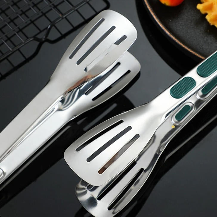 Heavy-Duty Cooking Tongs for Kitchen Use