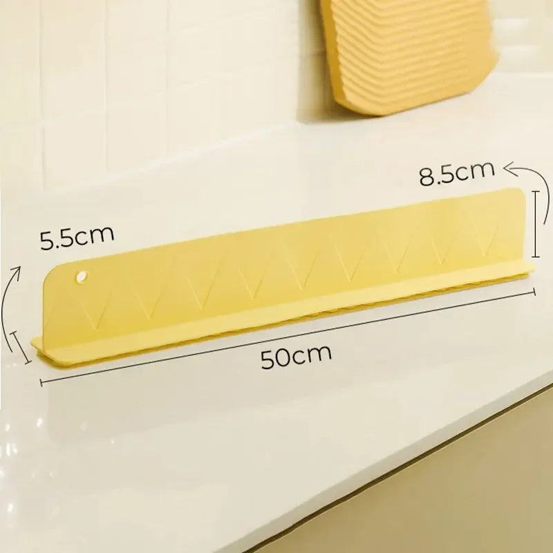 Suction Cup Silicone Splash Guard for Kitchen Sink