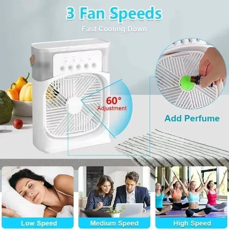 Personalized Cooling Oasis: Ultimate Desk Fan