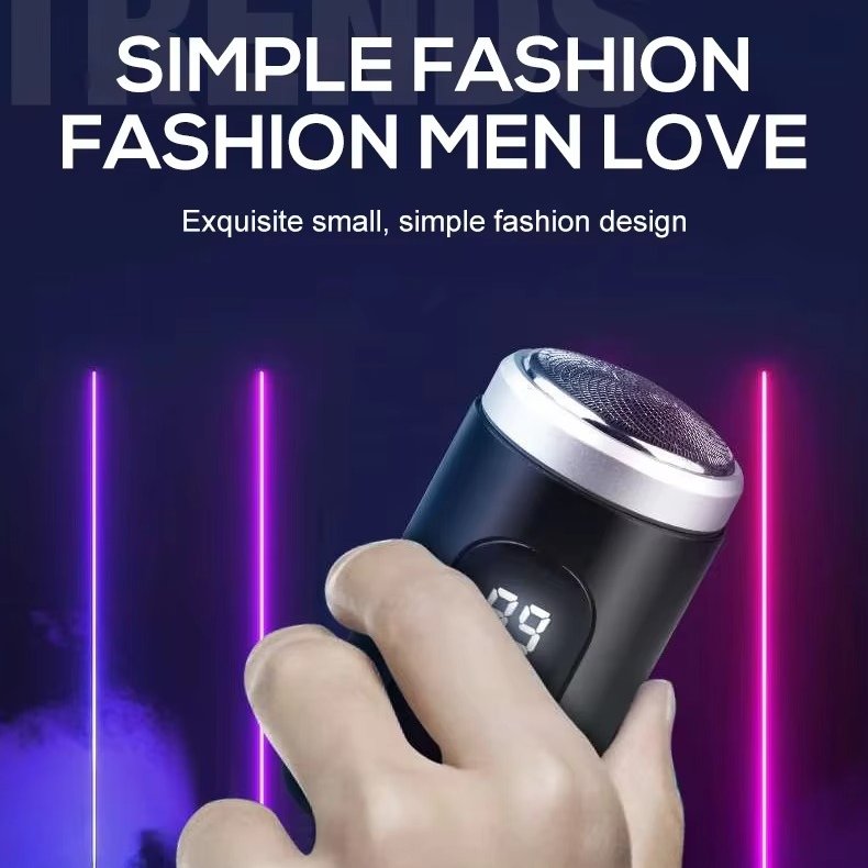 Compact Electric Razor for Travel