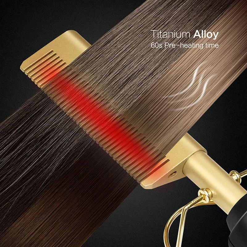 Professional Hot Styling Comb for Thick and Curly Hair