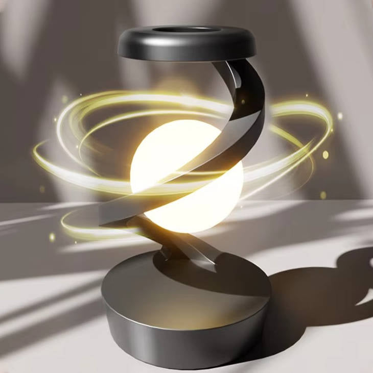 Wireless Charging Moon Lamp with Gesture Control – Floating Design