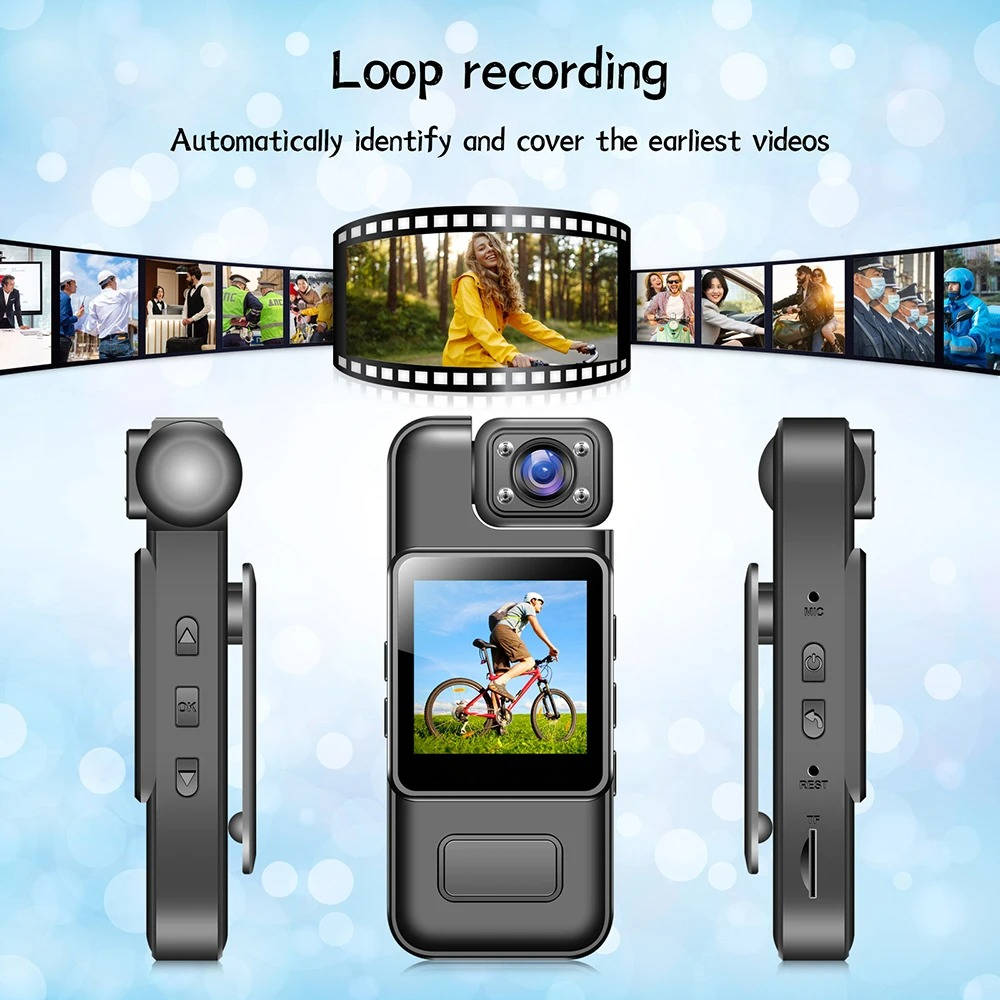 Capture Every Moment with the Compact 4K Body Camera