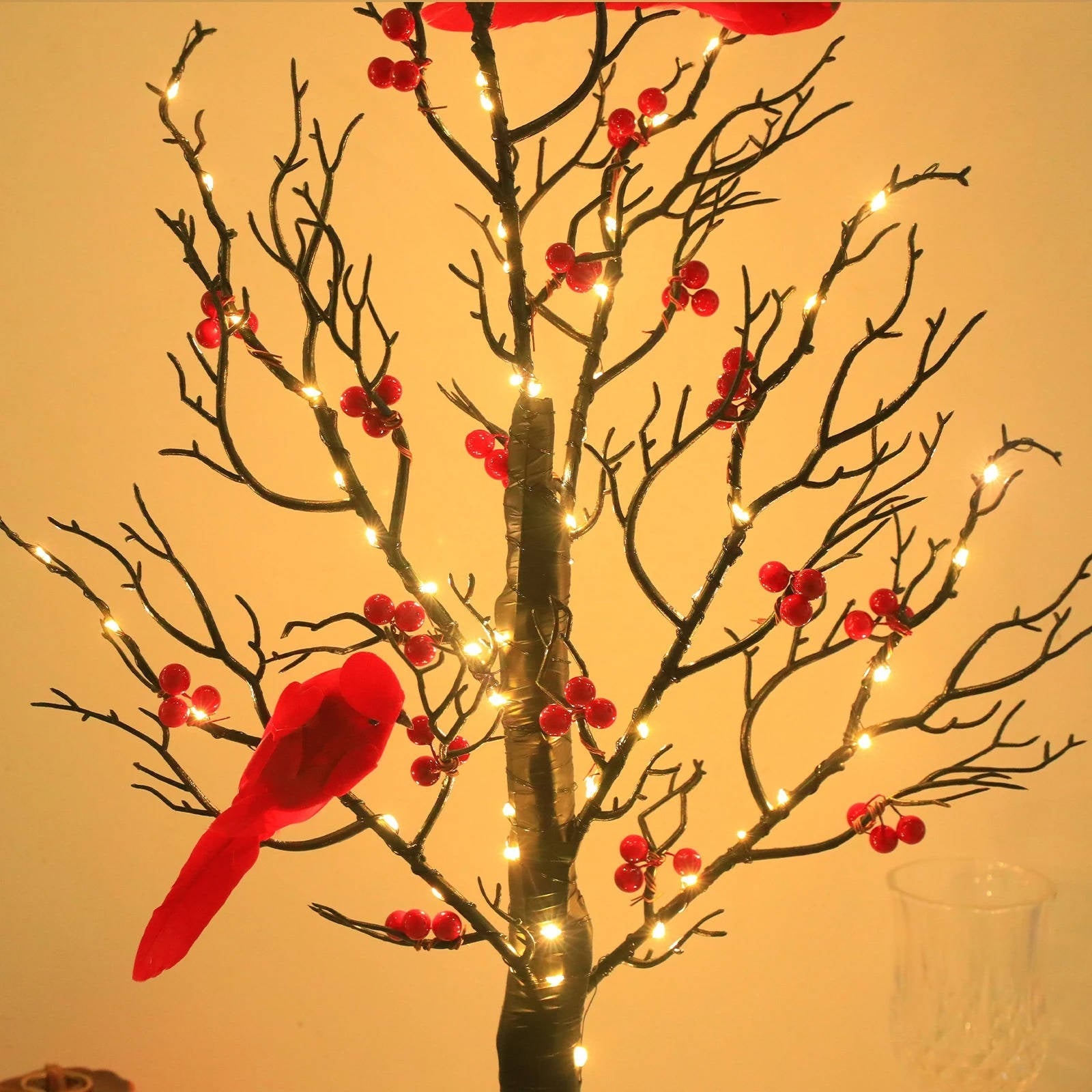 Decorative Glowing Tree Accents