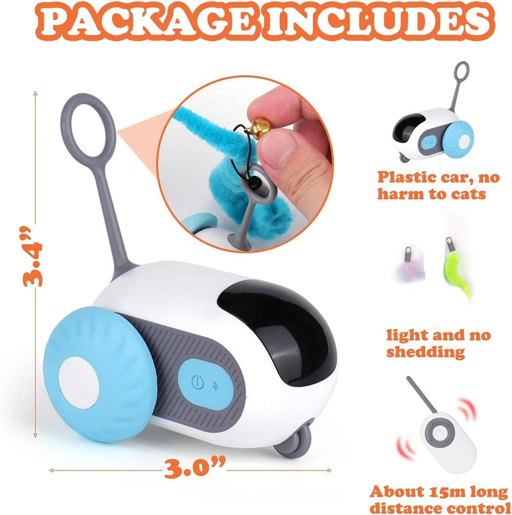 Interactive Cat Toys with Remote Control