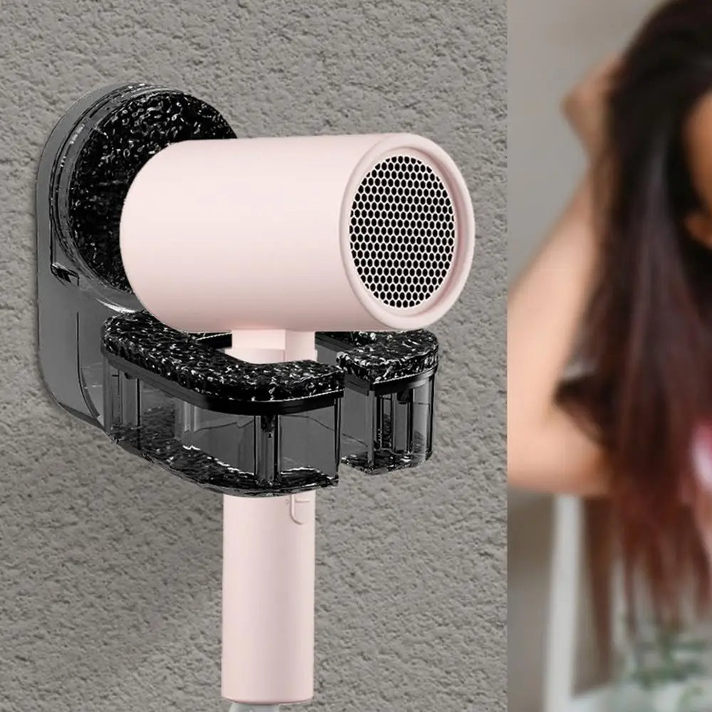 Suction Cup Hair Dryer Stand for Wall Mounting