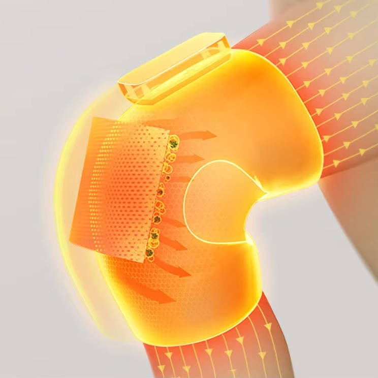 Heat and Vibration Knee Massager – Cordless Pain Relief Device