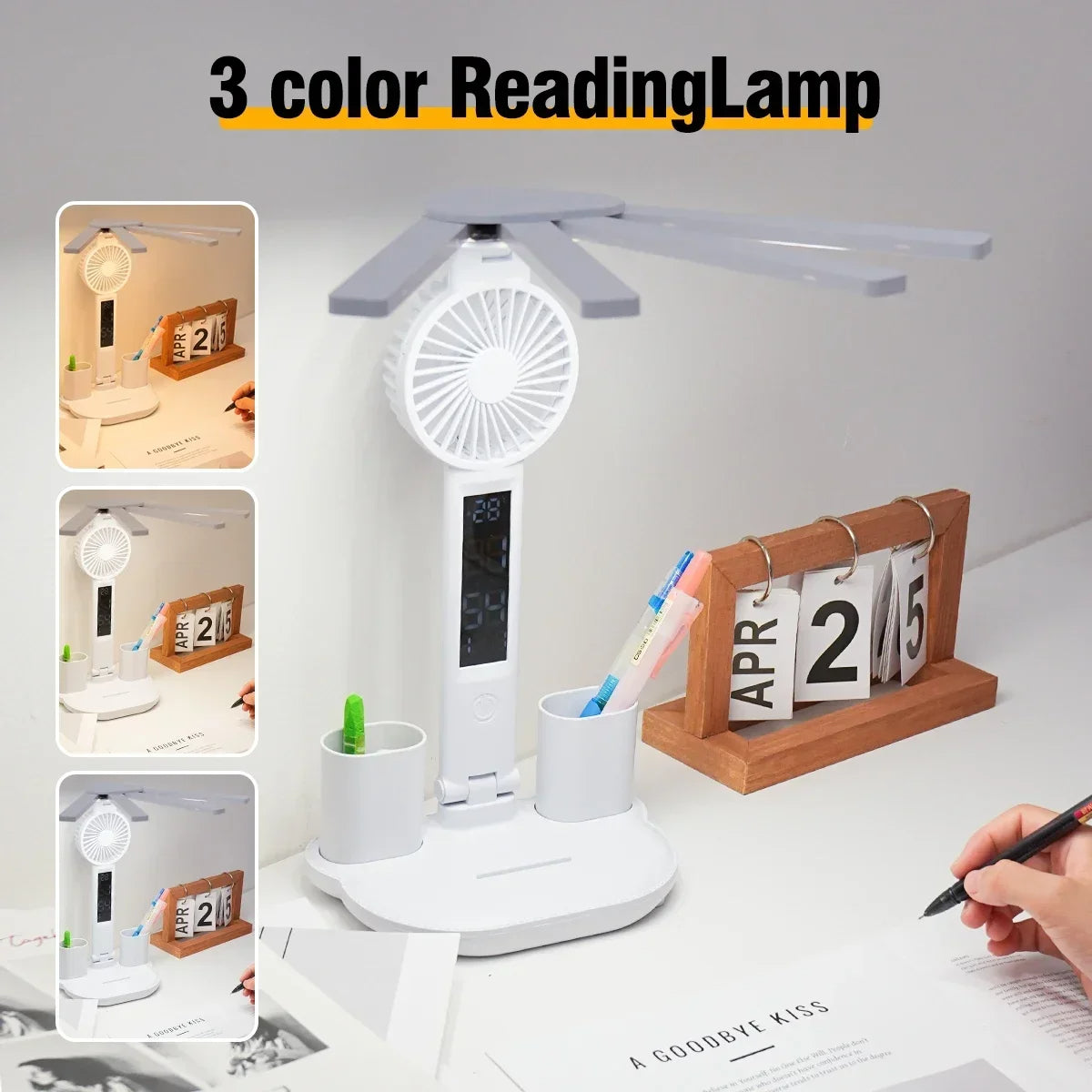 Versatile 3-in-1 Smart Lamp for Home and Office