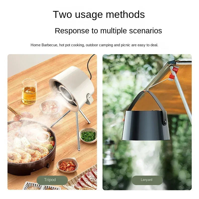Compact Kitchen Ventilation System - Portable Exhaust Fan