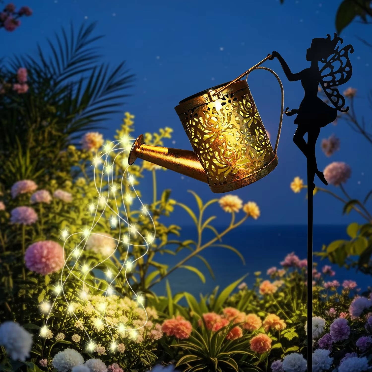 Hanging Fairy Lights for Outdoor Decoration