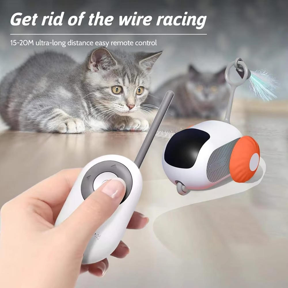Interactive Cat Toys with Remote Control