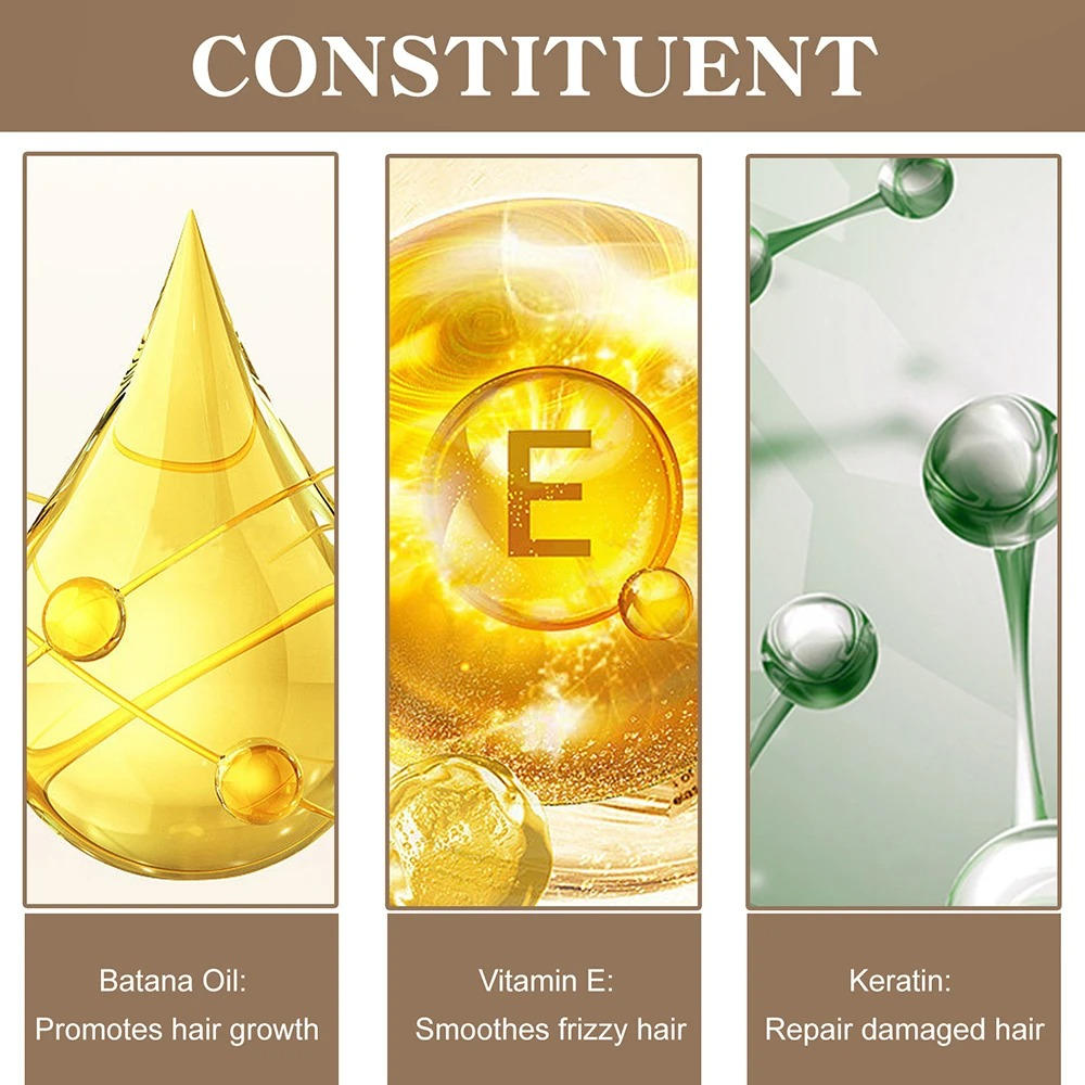 Set of Natural Serums for Stimulating Hair Growth