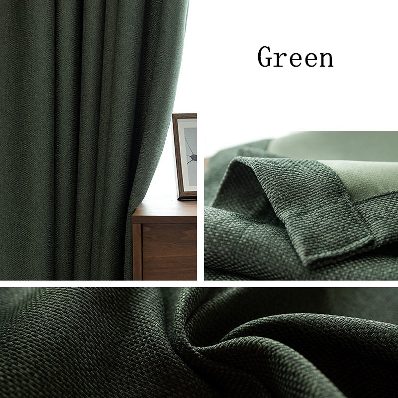 SereneShade Cotton Blackout Curtains for Ultimate Sleep