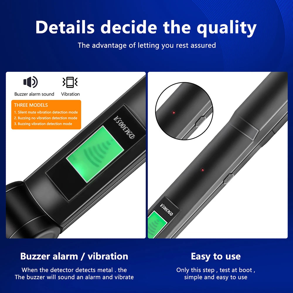 Handheld Metal Detector with High Sensitivity