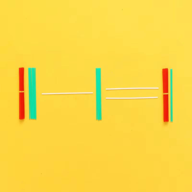Educational Toy Set with Counting Sticks
