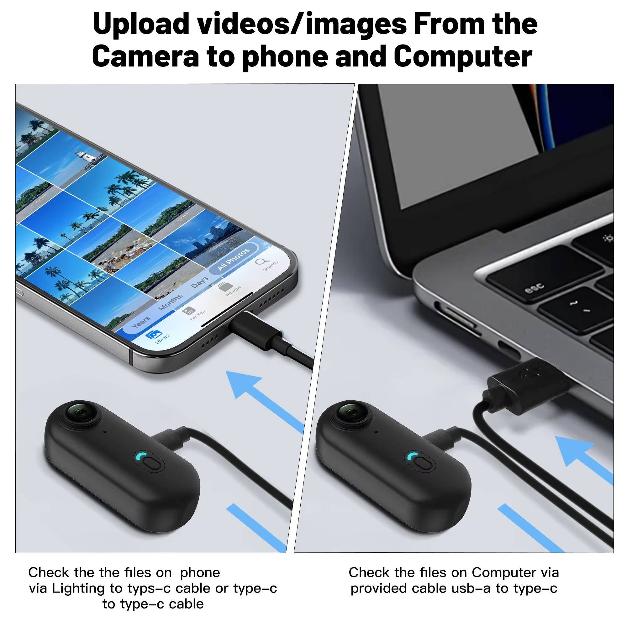 4K Action Camera with 360-Degree Capability