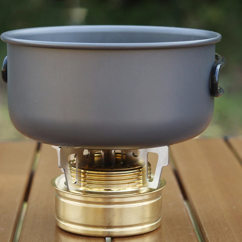 Compact Outdoor Cooking Stove for Adventurers