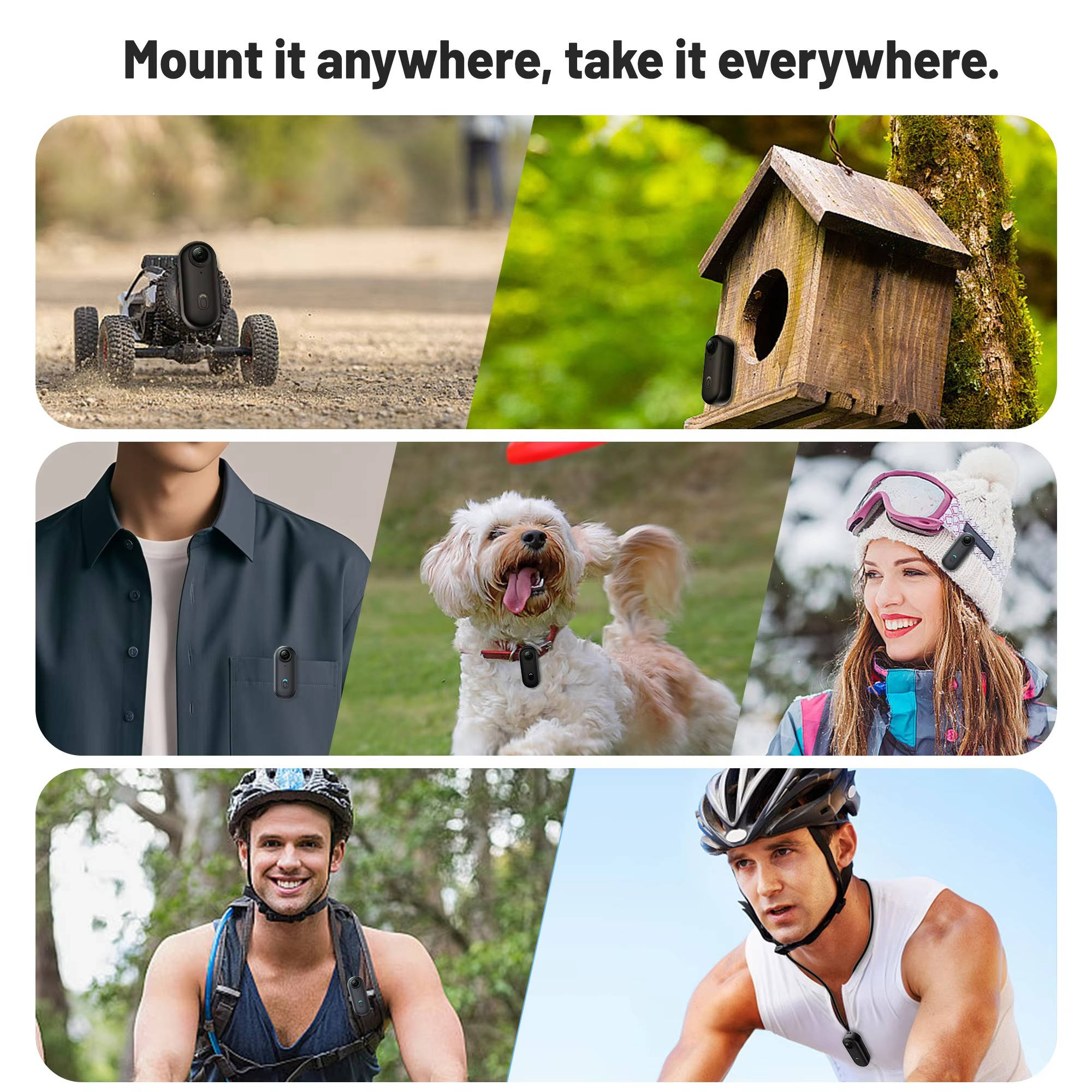 4K Action Camera with 360-Degree Capability