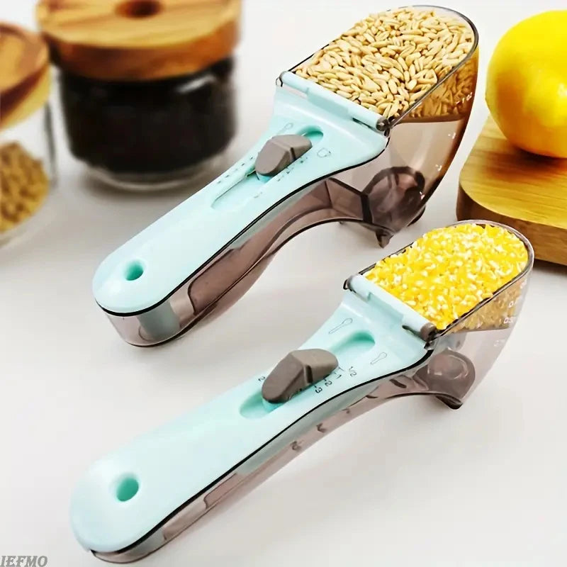 2-Piece Adjustable Measuring Tools for Precision Cooking