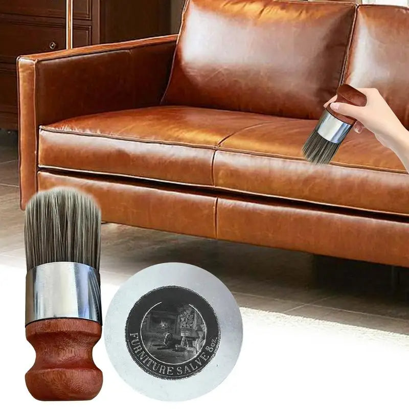 Leather Furniture Care Kit - 120ml Salve Included