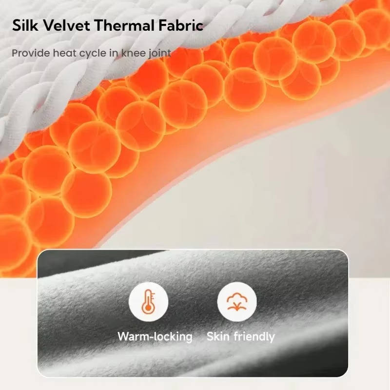 Heat and Vibration Knee Massager – Cordless Pain Relief Device