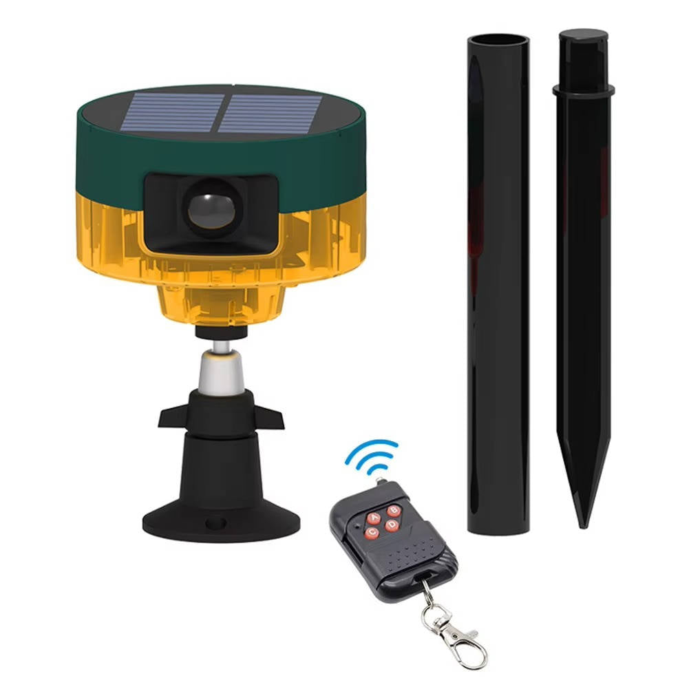 All-Around Solar Wildlife Deterrent for Garden Protection