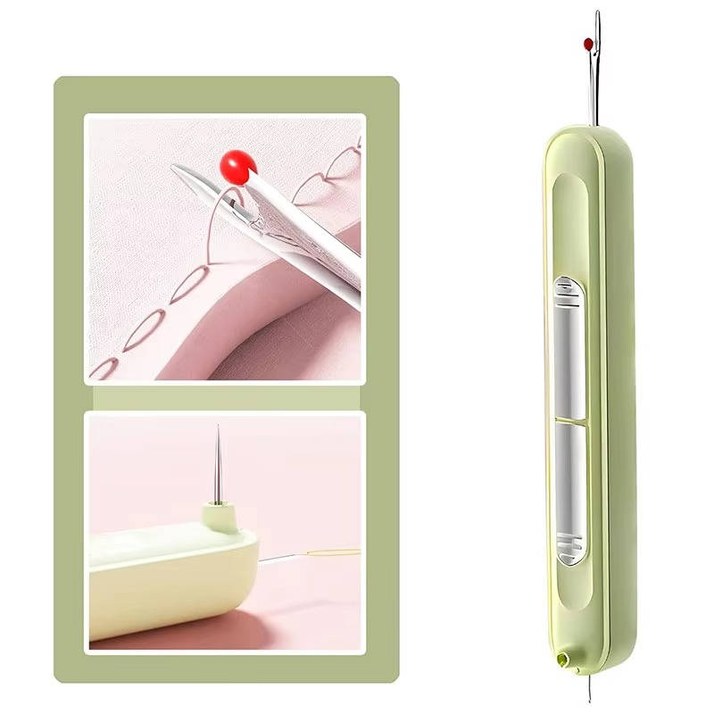 Effortless Needle Threading & Seam Cutting Tool