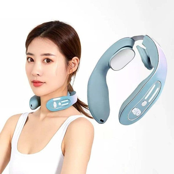 ReviveNeck Acupoint Massage and Lymphatic Relief Device