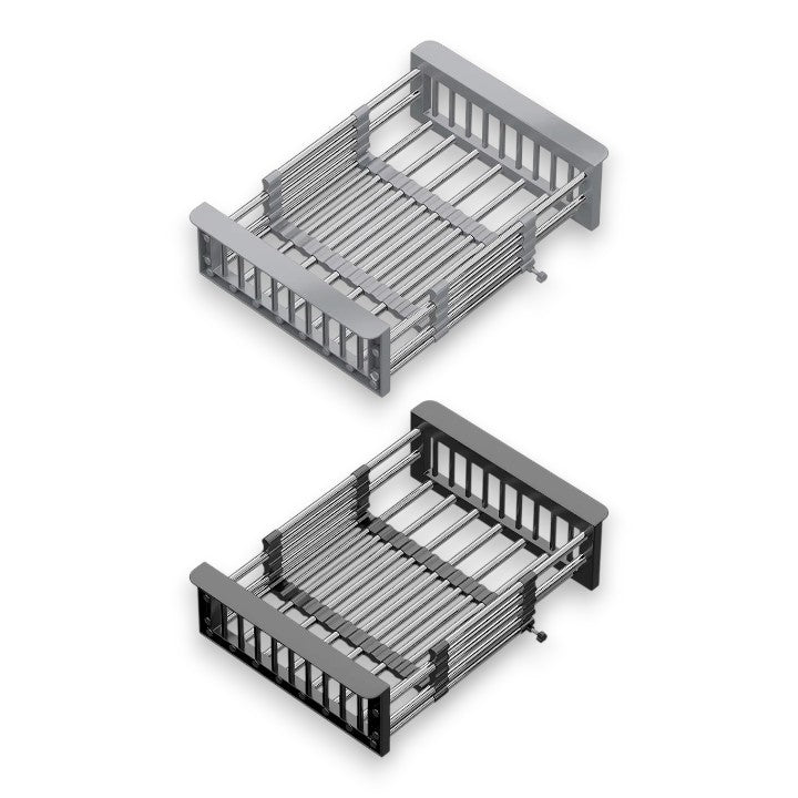 Adjustable Kitchen Dish Drain Rack
