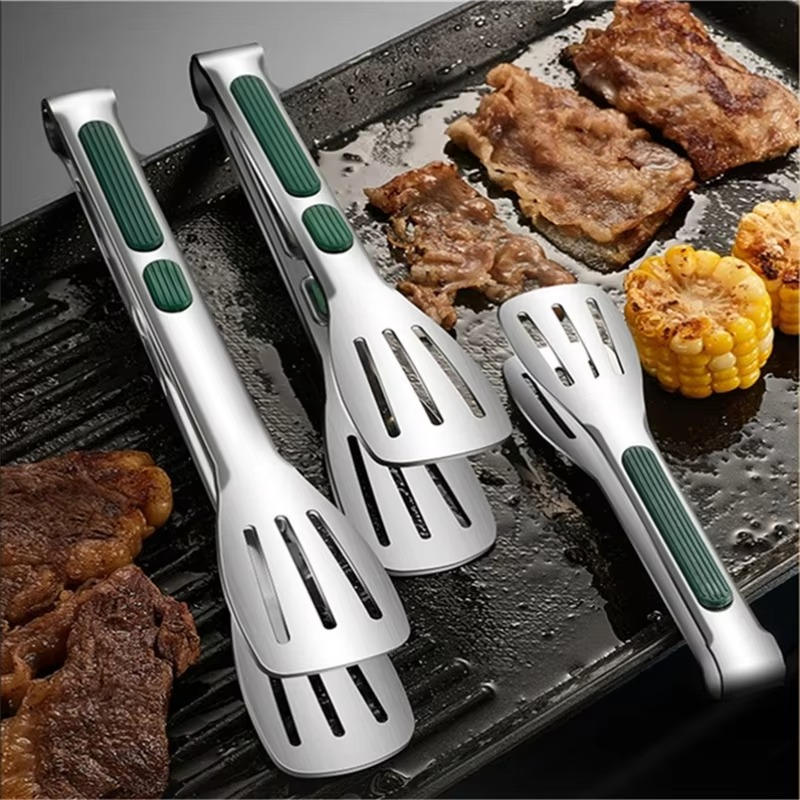 Heavy-Duty Cooking Tongs for Kitchen Use