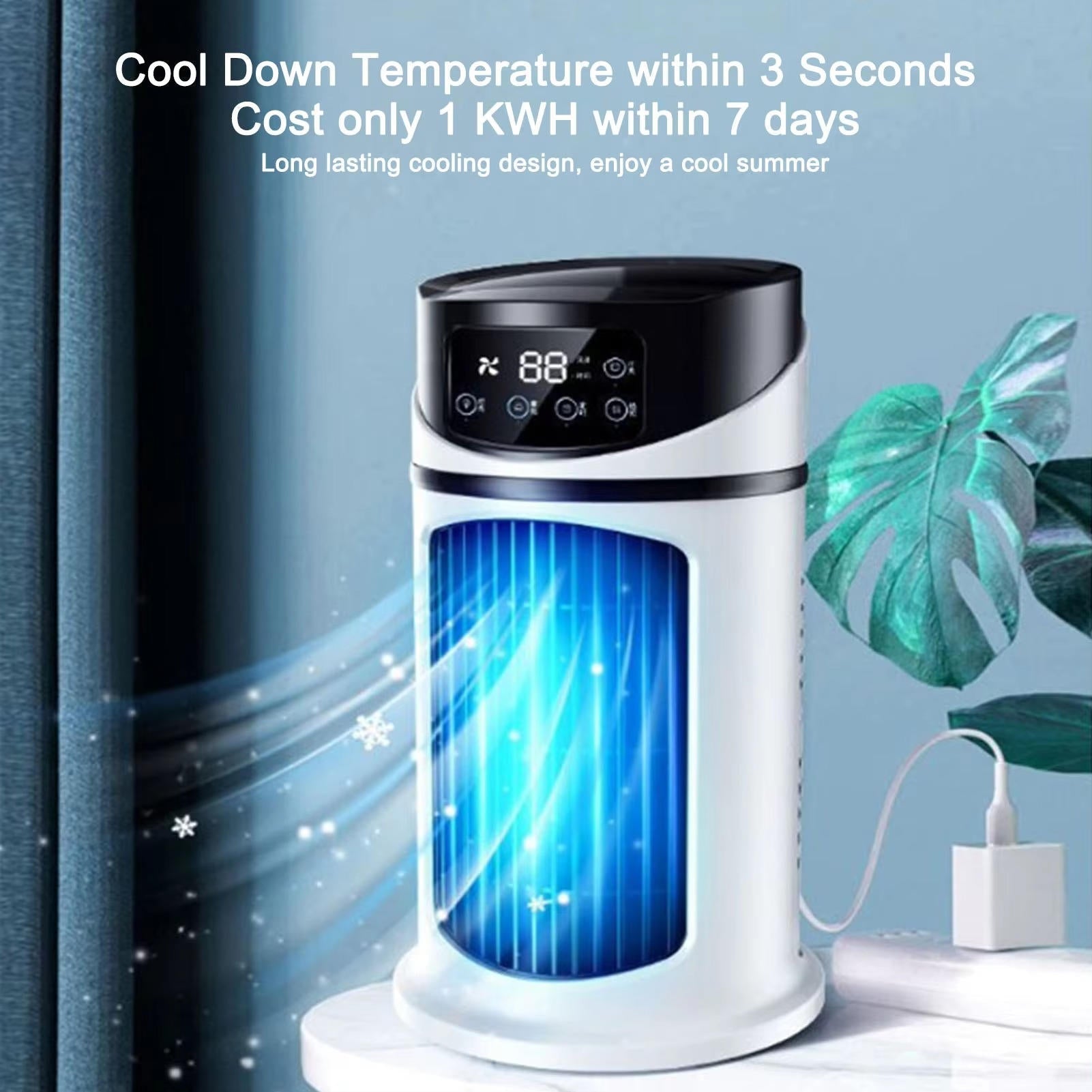 Compact Air Cooler for Indoor Spaces