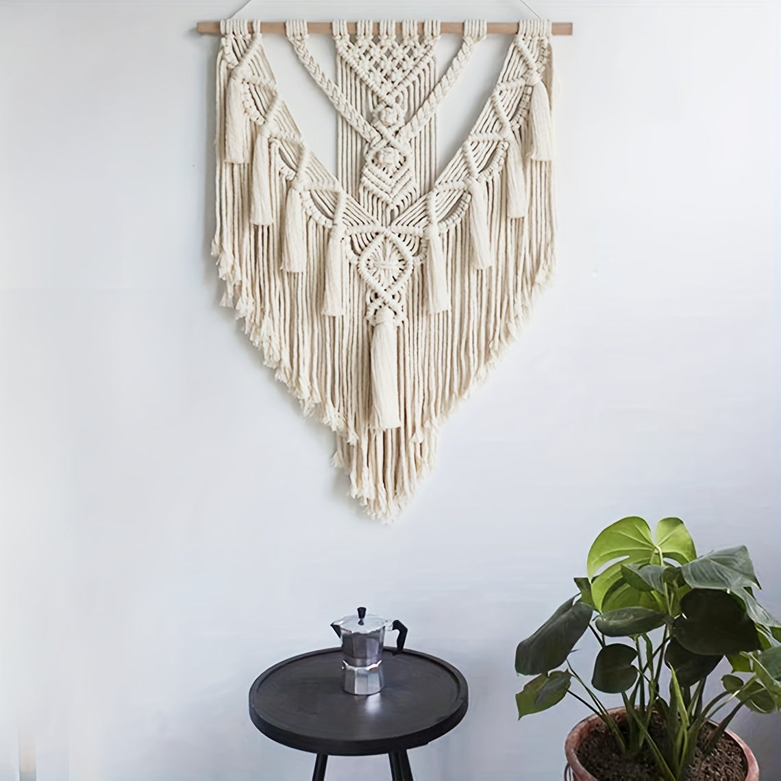 Chic Handcrafted Wall Tapestry for Enriching Home Spaces