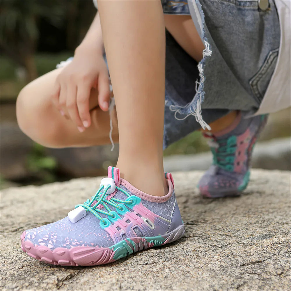 Kids' Barefoot Shoes | Comfortable Flexible Design | Durable Rubber Outsole | Everyday Wear