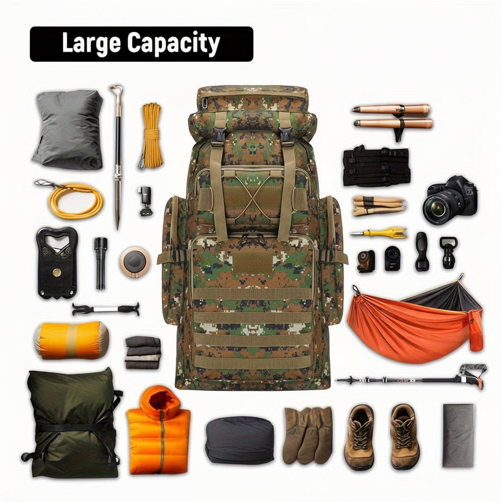 Spacious Adventure Backpack for Outdoor Enthusiasts