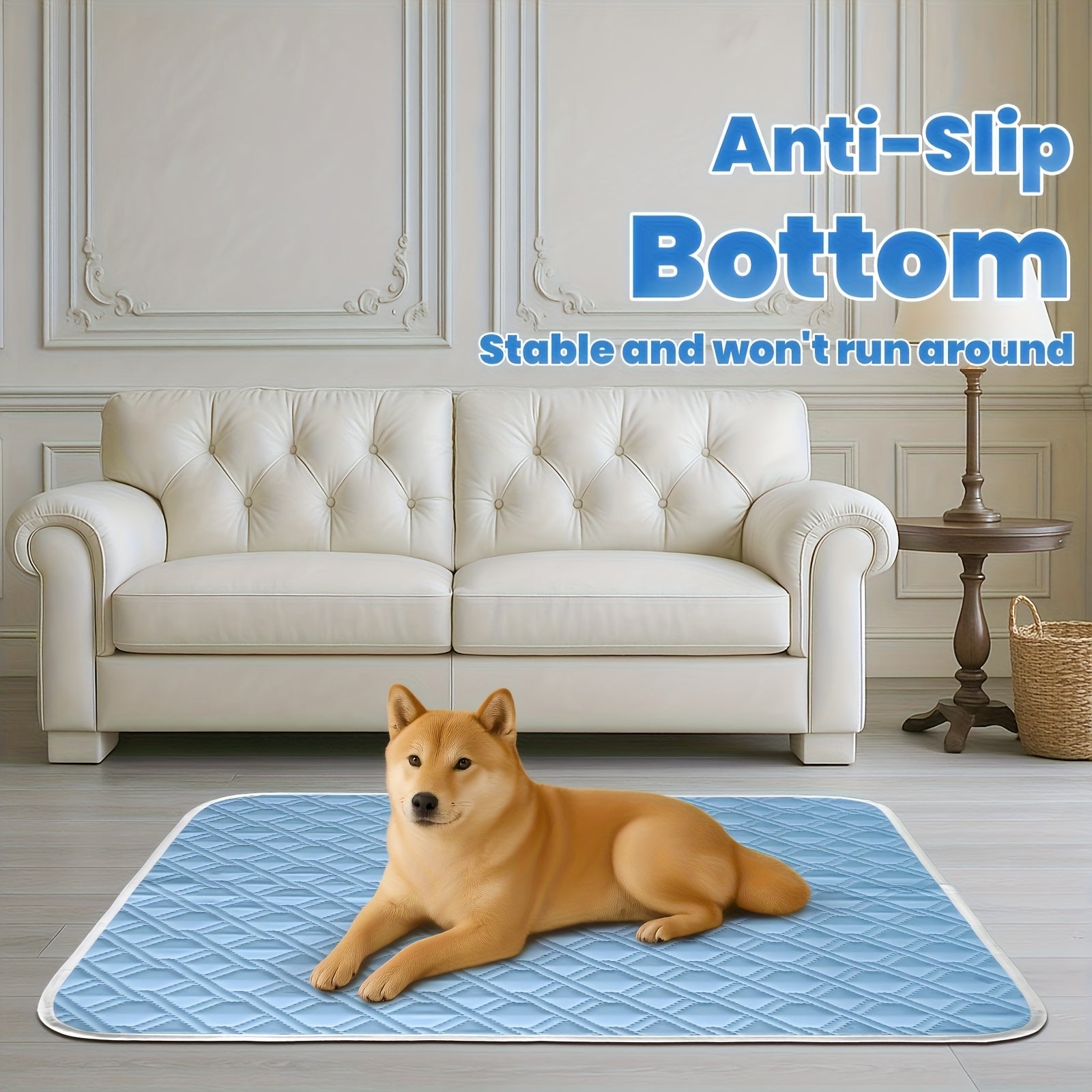 Extra-large Pet Cooling Pad - Super Soft Sweat-absorbing Surface | Instant Cooling Throughout the Day for Comfort | Keep Your Pet Cool All Summer! - Suitable for Small, Medium and Large Cats and Dogs, with 5 Sizes to Choose From