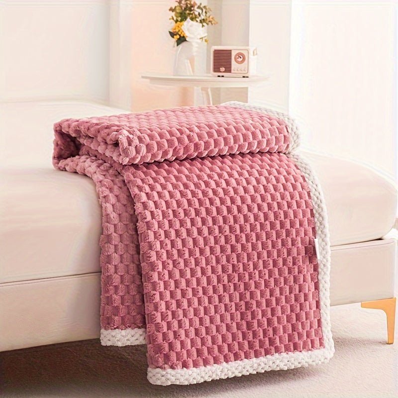 Fleece Blanket | Double-Layer Warmth | Ultra Soft Comfort | Polyester