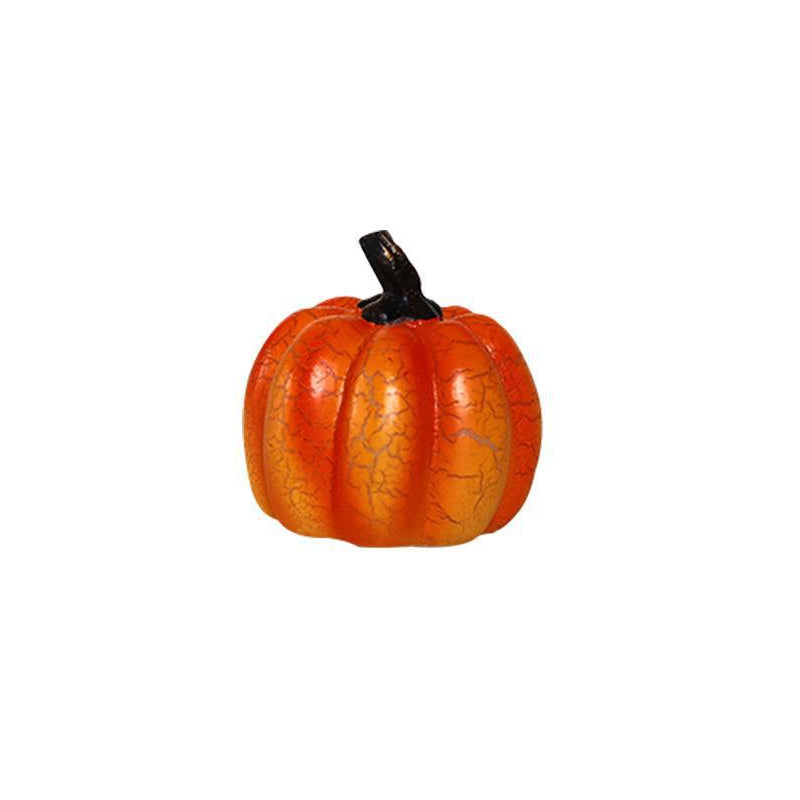 Battery-Powered Halloween Pumpkin Lanterns Set of 3 Resin Decor