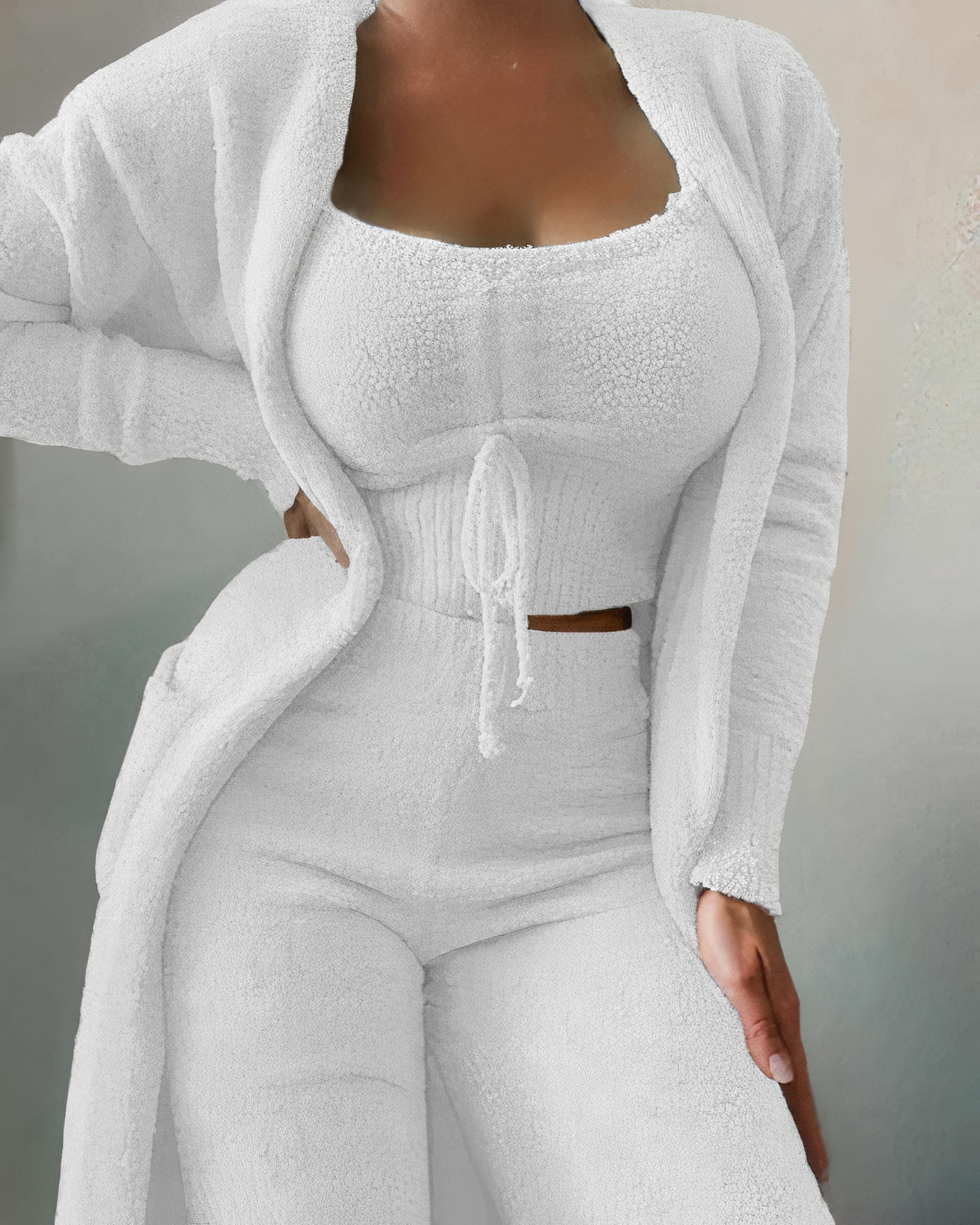Women’s Loungewear Set | Figure-Flattering | Soft Warm Comfort | Fleece