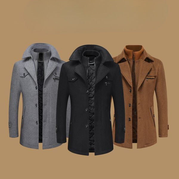 Elysian Luxe Wool Blend Jacket and Coat Set