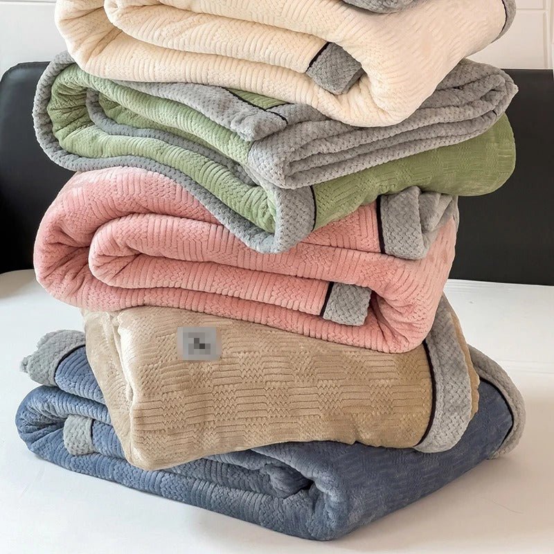 Fleece Blanket | Ultra Soft | Cozy Warmth Comfort | Synthetic Fiber