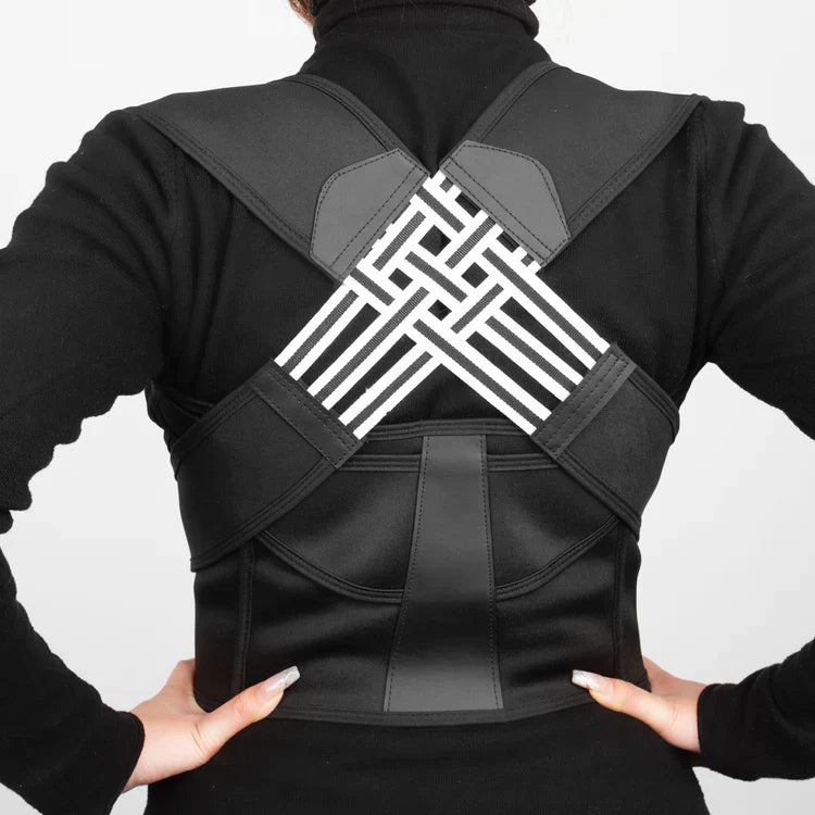 Posture Corrector Brace | Cross-Back Strap Design | Spinal Support & Waist Shaping | Comfortable Fit