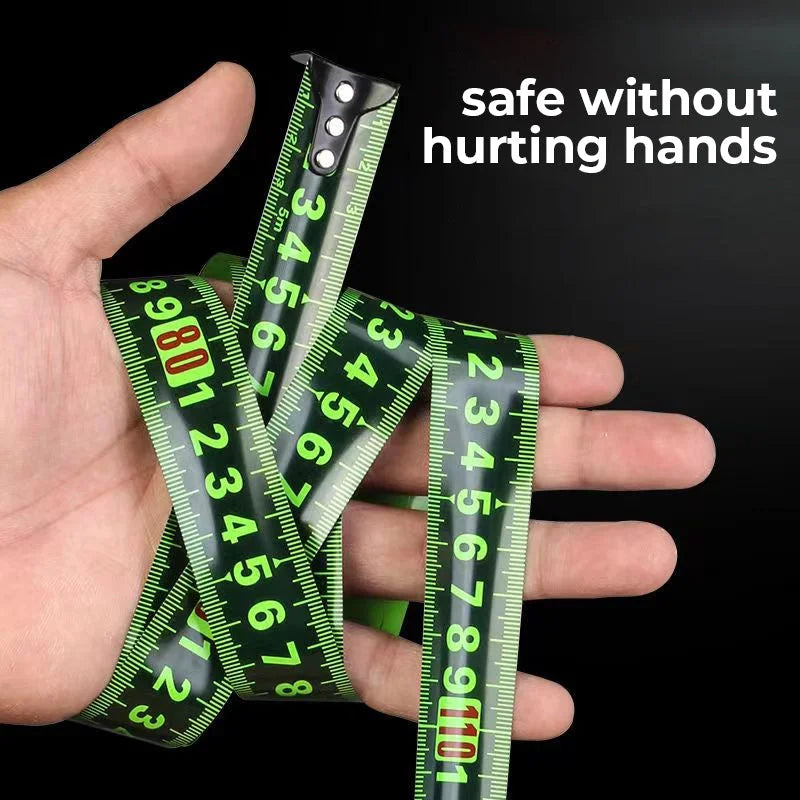 Steel Measuring Tape with Fluorescent Markings