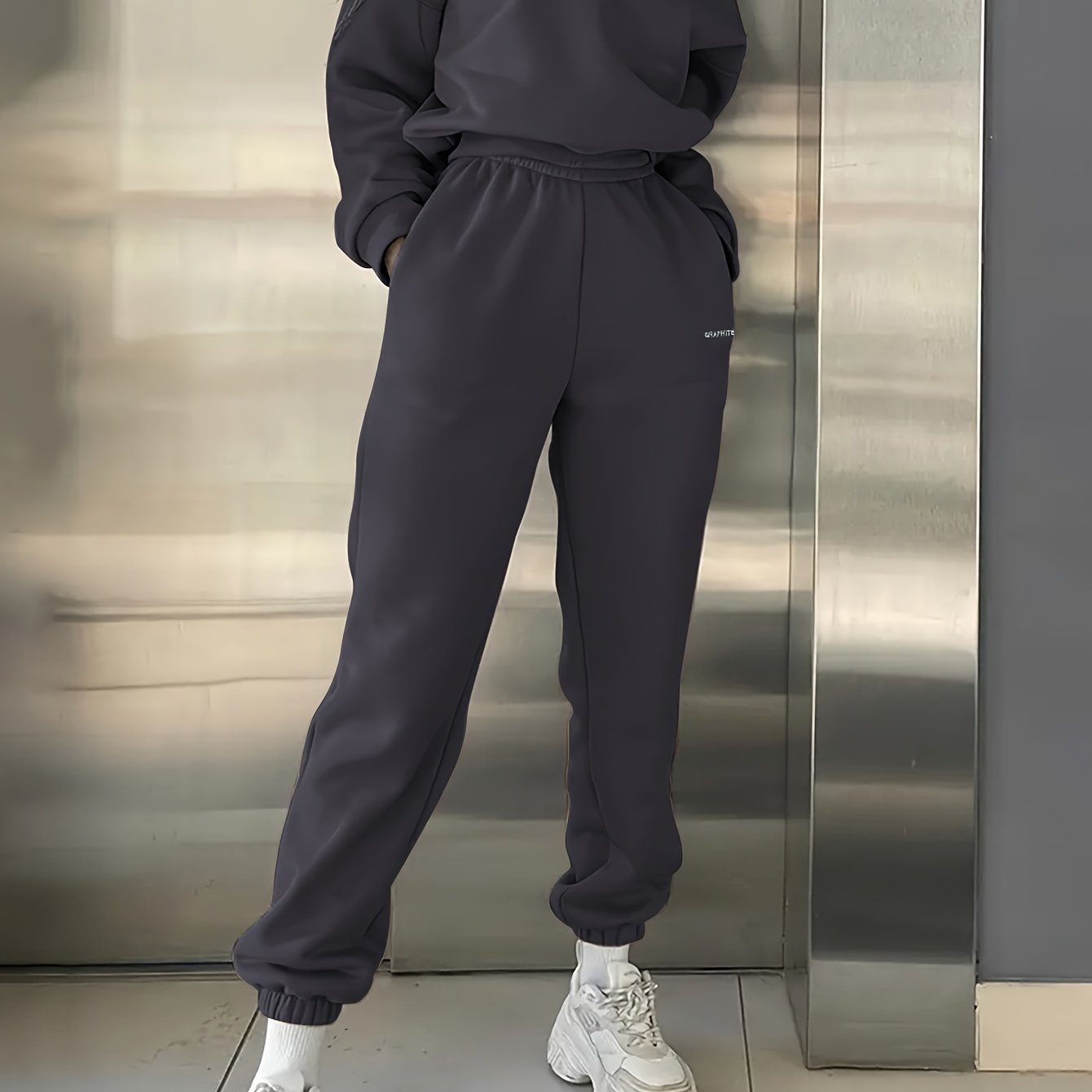 Women’s Sweatshirt Set | Lightweight Knit | Comfortable Casual Wear | Polyester