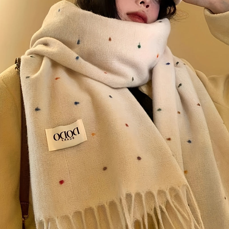 Knit Scarf | Lightweight | Cozy Warmth for Winter | Polyester