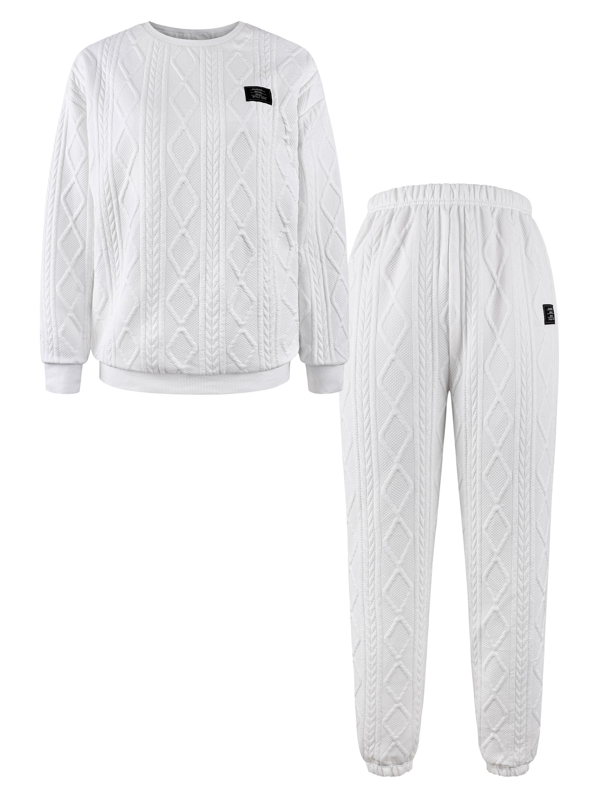 Women's Sweatshirt Set | Long Sleeve | Comfortable Casual Wear | Polyester