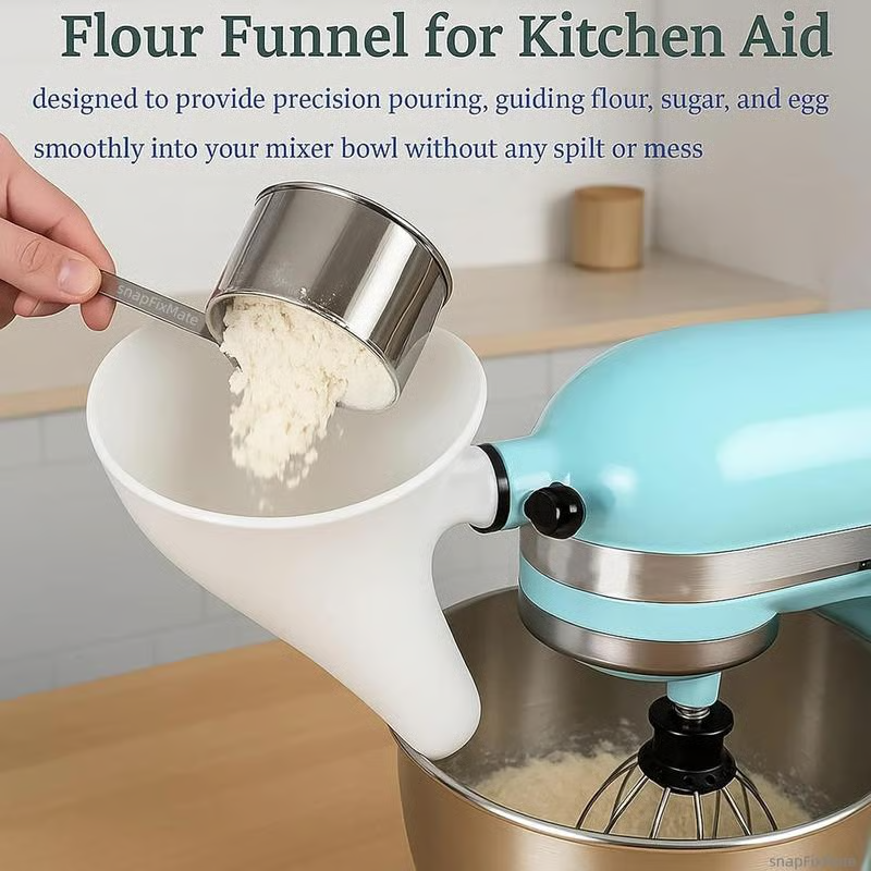 Kitchen Machine Flour Dispenser – Spill-Free Design