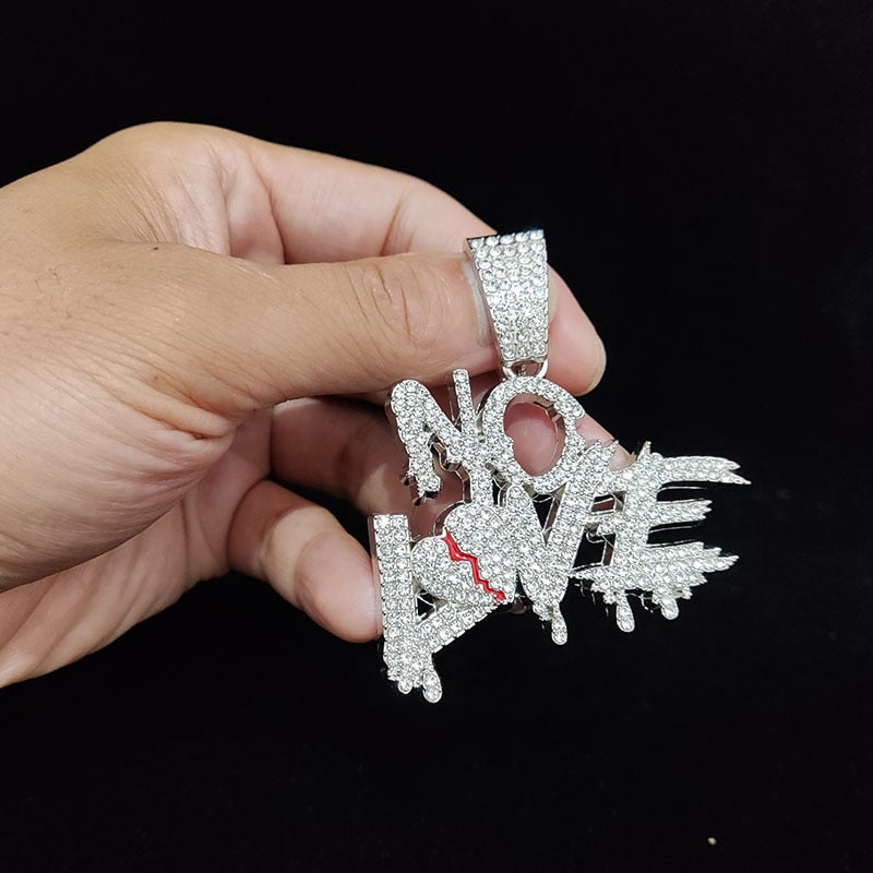 Bold Urban Cuban Link Necklace with 'Fearless' Charm