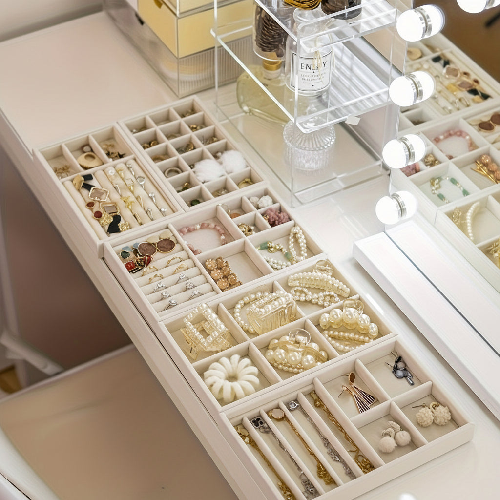 Elegant Jewelry Organizer Tray for Effortless Storage
